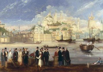 En el Bósforo, Estambul